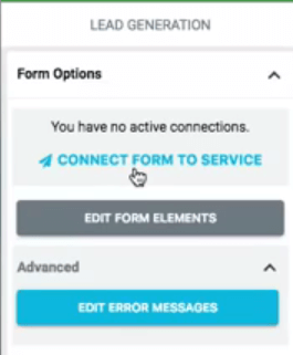 Lead generation Thrive Architect