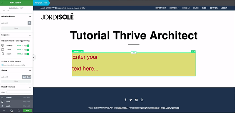 Visualizar-Thrive-Architect