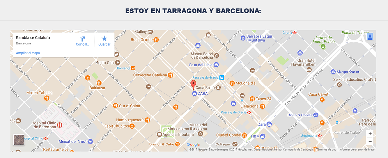 Google Maps Thrive Arquitect